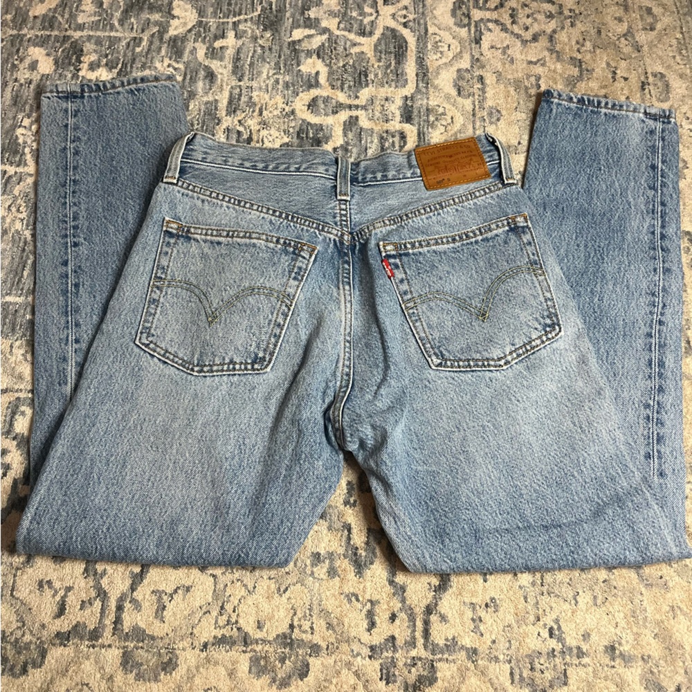 LEVI'S 501 Skinny Jeans in Can't Touch This Size 26x28 - Picture 8 of 10
